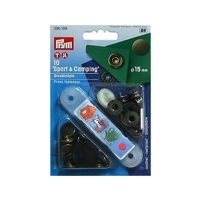 Set capse metalice 15mm cu aplicator - Cupru 39099