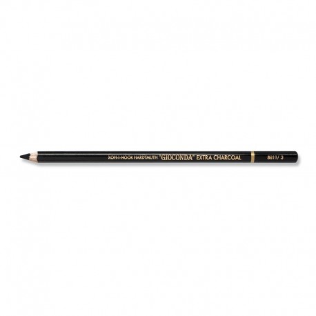 Creion Gioconda carbune natural NEGRU K8811