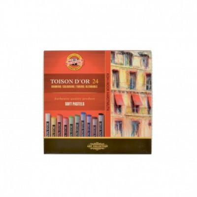 Set Pastel Uscat Extrasoft Koh-I-Noor - 24 nuante k8554-24