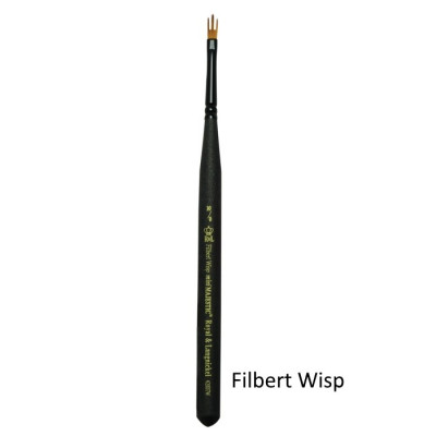 Pensula Mini Majestic derfoot filbert wisp 2