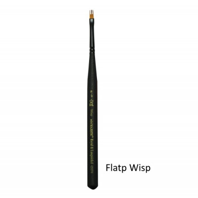 Pensula Mini Majestic derfoot Flat Wisp 2