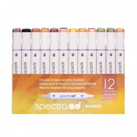 Spectra ad Marker AUTUMN 12 Color Set