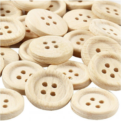 Set nasturi din lemn 6bc