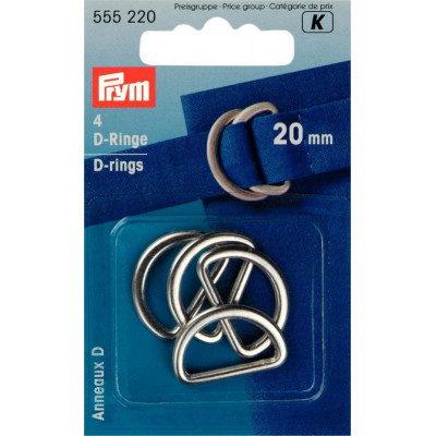 Set Inele D metalice 25mm 555225