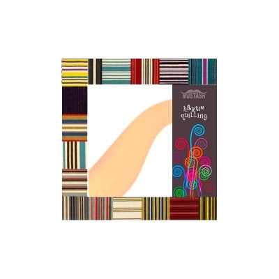 Hartie quilling Mustash 3mm piersica