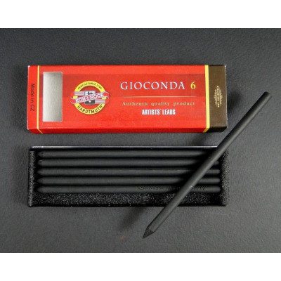 Koh-I-Noor Drawing Chalk - Silky Black Medium