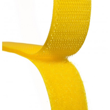 Arici banda puf si scai galben 25mm