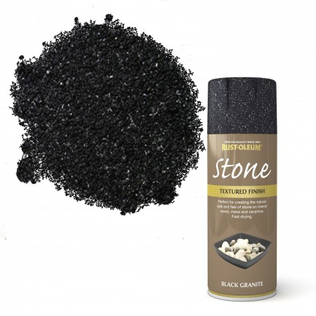 Spray vopsea texturata Black Granite 400ml
