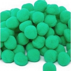 Pom pom verde 30mm set 20bc