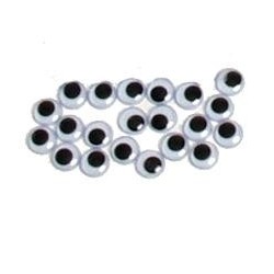 Ochi mobili cu adeziv 9mm set 10 bc