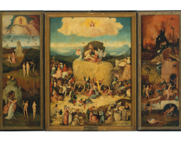 Tripticul Haywain: Explorarea dualitatii umane in arta lui Hieronymus Bosch